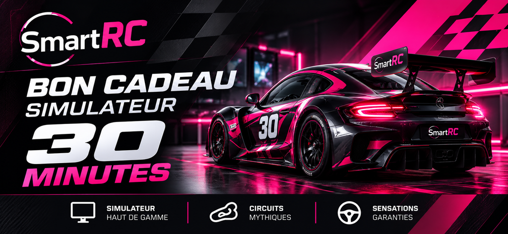 Bon cadeau simulateur – 30 minutes
