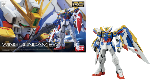 Gundam Gunpla RG 1/144 XXXG-01W Wing Gundam EW – maquette à monter