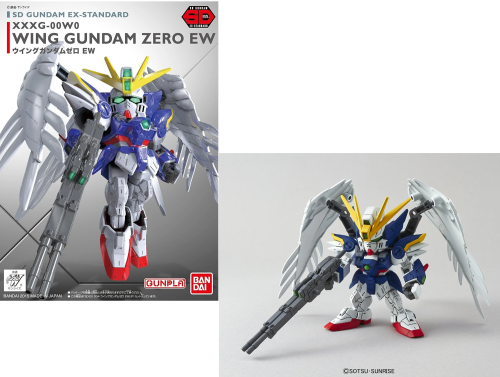 Gundam Gunpla SD Ex-Standard 004 Wing Gundam Zero EW – maquette à monter