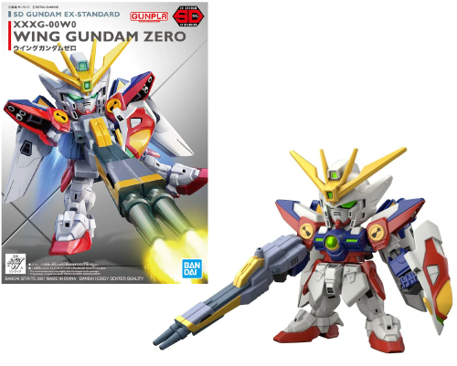 Gundam Gunpla SD Ex-Standard Wing Gundam Zero – maquette à monter
