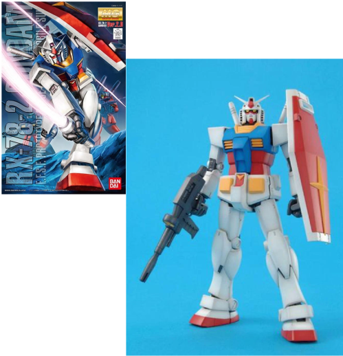 Gundam MG 1/100 RX-78-2 Ver. 2.0 – maquette à monter
