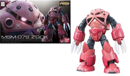 Gundam RG 1/144 MSM-07S Z’Gok Char Custom – maquette à monter
