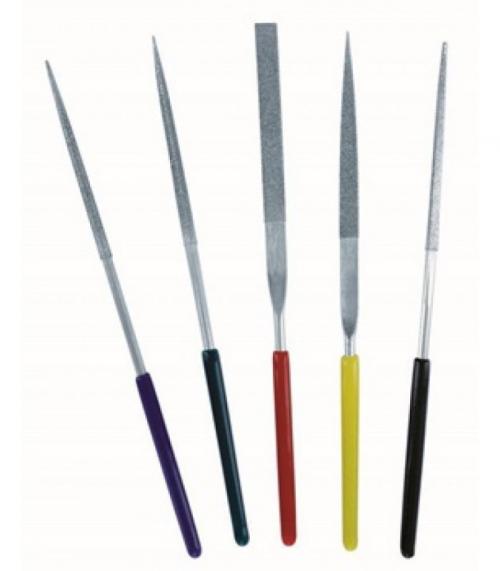 Vallejo jeu de 5 mini limes diamant 100 mm