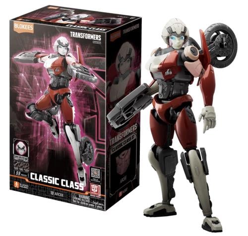 Blokees Transformers Classic Class 07 Arcee – figurine à monter