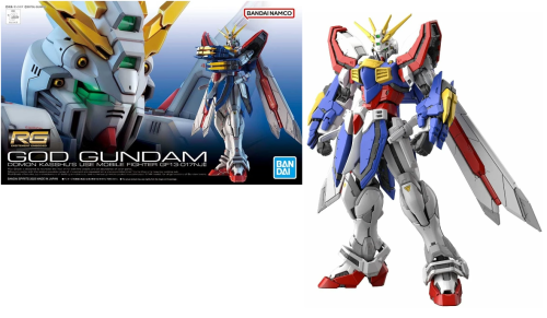Gundam RG 1/144 037 God Gundam – maquette à monter
