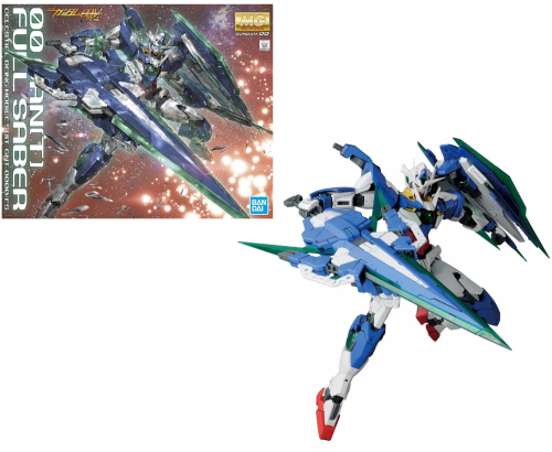 Gundam MG 1/100 00 Qan[T] Full Saber – maquette à monter
