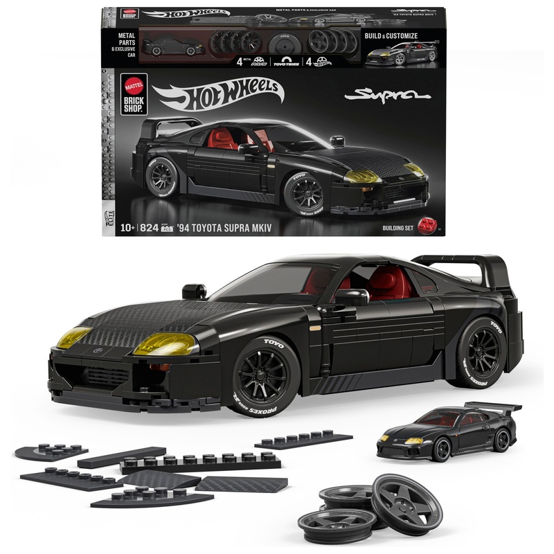 Mattel Brick Shop Hot Wheels – Toyota Supra MKIV 1994 (JKG40)
