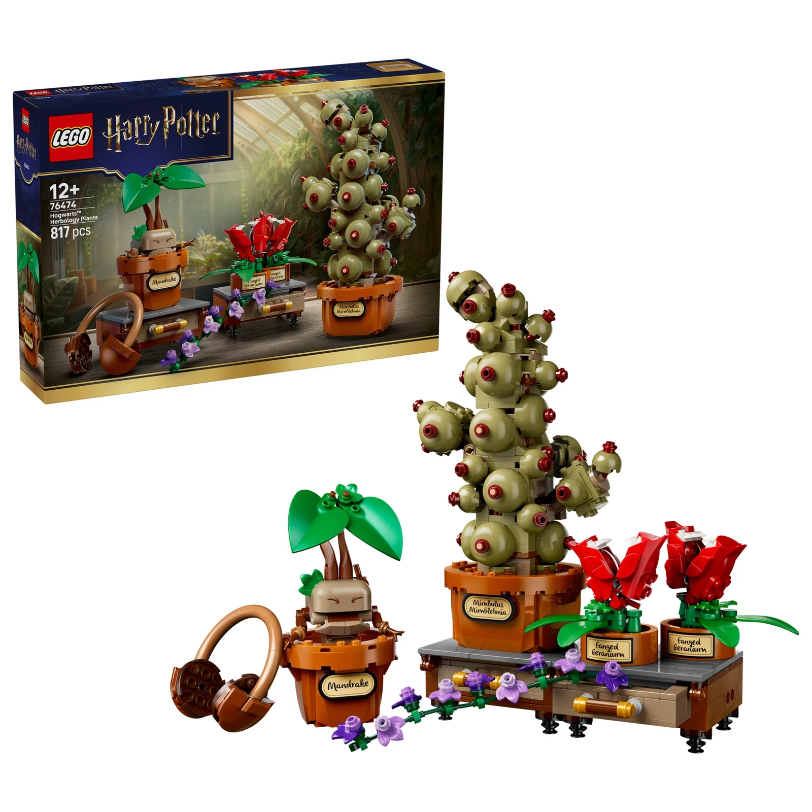 LEGO Harry Potter – Les plantes de botanique de Poudlard (76474)