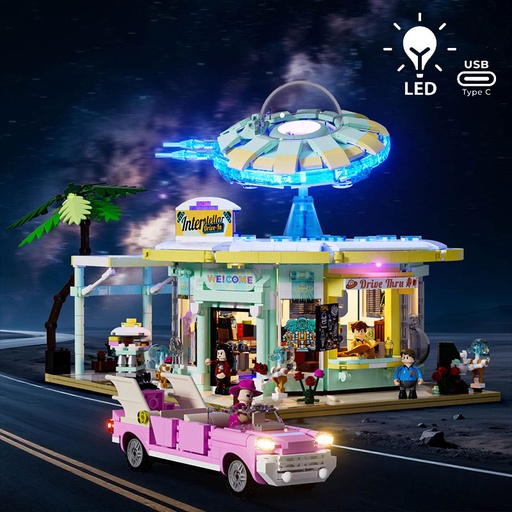 Lumibricks Road Trip 18006 – Drive-in interstellaire